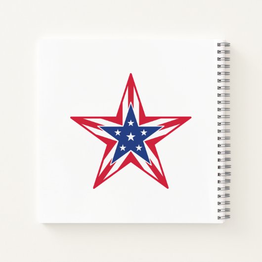 Carnet Étoile de la liberté (Dos)