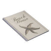 Carnet Étoile de mer de la maison de plage rivage (Côté Droit)