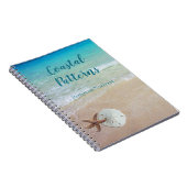Carnet Étoile de mer Dollar de sable des mers tropicales (Côté Droit)