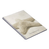 Carnet Étoile de mer Personnalisé (Côté Droit)