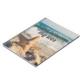 Carnet Étoile de mer Plage de sable Océan Sable entre les (Côté gauche)