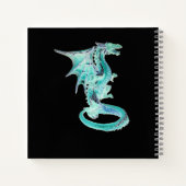 Carnet Étoile dérive Blue Dragon Couverture Magical Airbo (Dos)