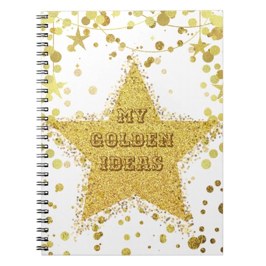 Carnet Étoile d'Or (Devant)
