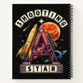 Carnet Etoile Filante Espace (Dos)