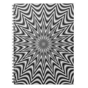 Carnet Étoile monochrome
