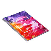 Carnet Étoile personnalisable d'art Abstrait (Côté Droit)