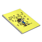 Carnet Étoile rock Brunette (Côté Droit)