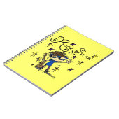 Carnet Étoile rock Brunette (Côté gauche)