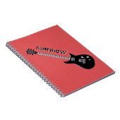 Carnet Étoile rock guitare (Côté Droit)