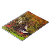 Carnet Étoile rouge en automne (Côté gauche)