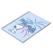 Carnet Étoile Snoopy Fun Spangé (Côté gauche)