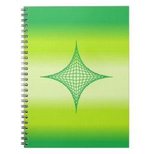 Carnet Étoile verte
