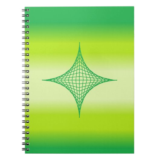 Carnet Étoile verte (Devant)