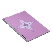 Carnet Étoile violette (Côté Droit)