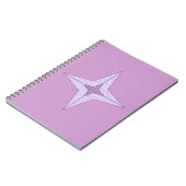 Carnet Étoile violette (Côté gauche)