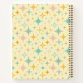 Carnet Étoiles De Design Rétro Du Siècle (Dos)