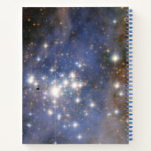 Carnet Étoiles de diamant en Carina Nebula Hubble Space (Dos)