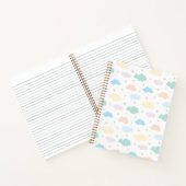 Carnet Étoiles et nuages Pastel (Intérieur)