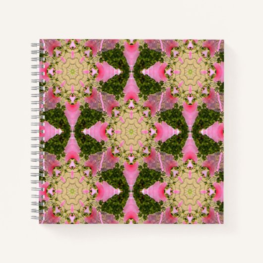 Carnet Étoiles roses... (Devant)