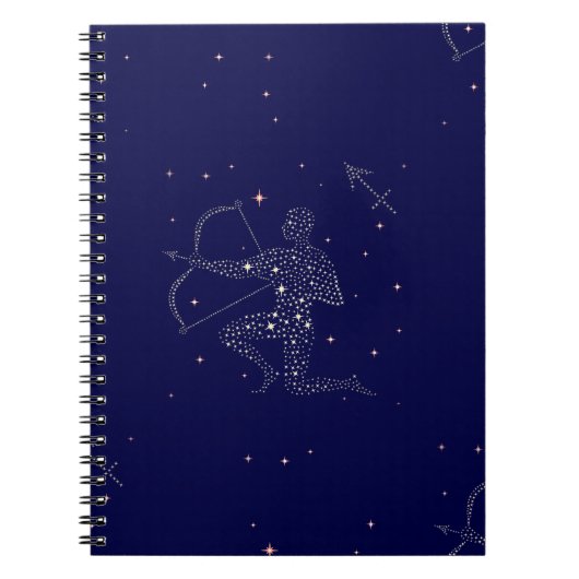 Carnet étoiles sagittaire (Devant)