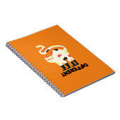 Carnet Être différent drôle drôle de design de chat funky (Côté Droit)