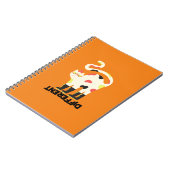 Carnet Être différent drôle drôle de design de chat funky (Côté gauche)
