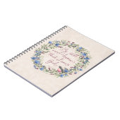 Carnet Être encore et savoir - Psaume 46:10 (Côté gauche)