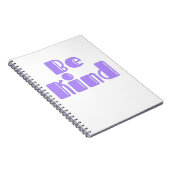Carnet Être gentil (Côté Droit)