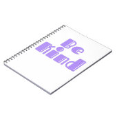 Carnet Être gentil (Côté gauche)