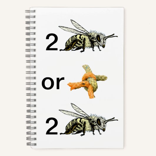 Carnet Être ou ne pas être (Recto)