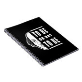 Carnet Être ou ne pas être Shakespeare Citer Thespian (Côté Droit)