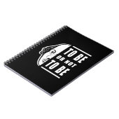 Carnet Être ou ne pas être Shakespeare Citer Thespian (Côté gauche)