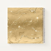 Carnet Être transformé Cité Coeur et Papillons Bleus (Dos)