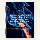 Carnet Être un ordinateur portable catalyseur (Devant)