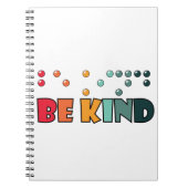 Carnet Être un peu littéraire en braille Sensibilisation  (Devant)