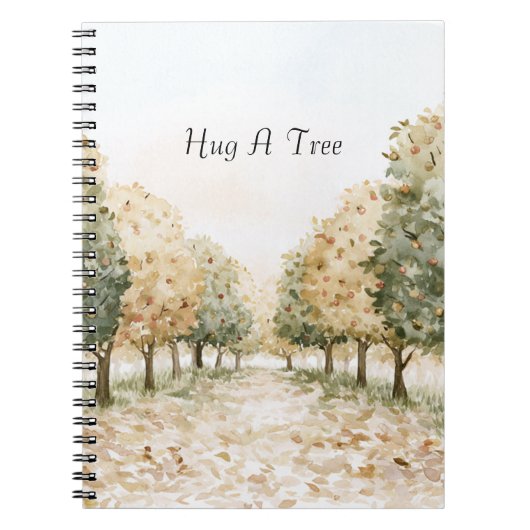 Carnet Étreignez Un Arbre (Devant)