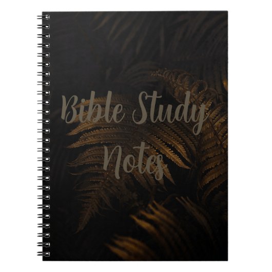 Carnet Étude Biblique (Devant)