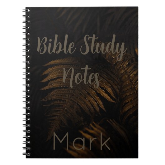 Carnet Étude biblique-Marc (Devant)