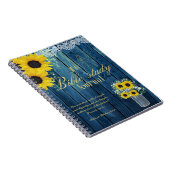 Carnet Étude biblique personnalisée Ajouter le nom et la  (Côté Droit)