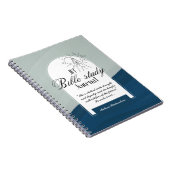 Carnet Étude biblique personnalisée Ajouter le nom et la  (Côté Droit)