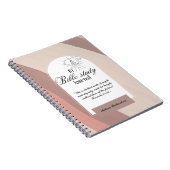 Carnet Étude biblique personnalisée Ajouter le nom et la  (Côté Droit)