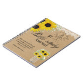 Carnet Étude biblique personnalisée Ajouter le nom et la  (Côté gauche)