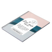 Carnet Étude biblique personnalisée Ajouter le nom et la  (Côté gauche)