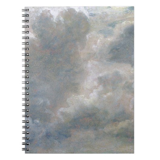 Carnet Étude de John Constable | des cumulus, 1822 (oi (Devant)