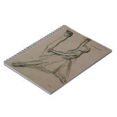 Carnet Étude d'Edgar Degas | d'un danseur (Côté gauche)