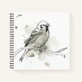 Carnet Étude des oiseaux de la nature (Devant)