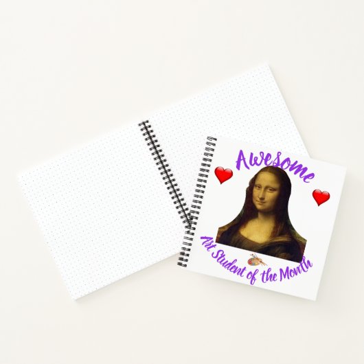 Carnet Étudiant en art du mois (Intérieur)