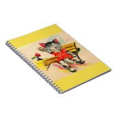 Carnet étudiant en chat kitten (Côté Droit)