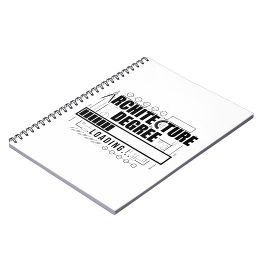 Carnet Étudiants en architecture | Cadeaux de profession  (Côté gauche)