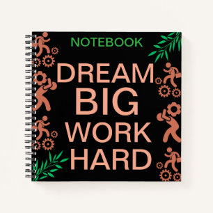 Carnet Étudiez. Hustle. Réussite